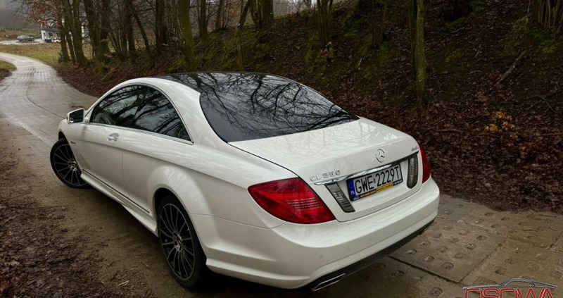 Mercedes-Benz CL cena 129999 przebieg: 183000, rok produkcji 2012 z Biskupiec małe 781